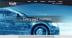 Desktop Screenshot of kraft-automotive.com